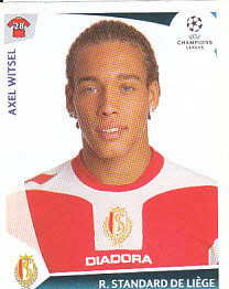 Axel Witsel Standard de Liege samolepka UEFA Champions League 2009/10 #543